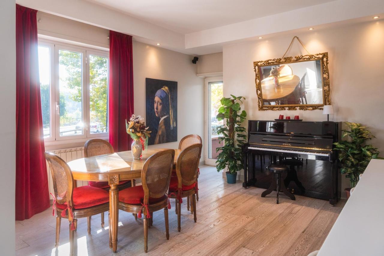 Luxury In Front Of Ponte Milvio Appartement